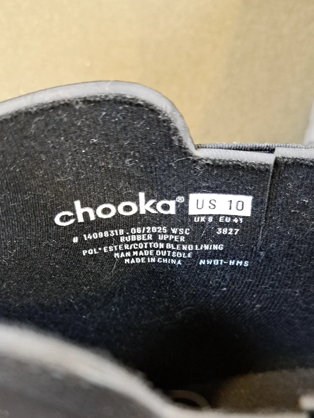 Chooka Storm Chelsea Ankle Rain Boot - Color: Black - Size: Women 10